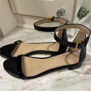 Stuart Weitzman Nudist Black Sandals In Box (worn once) 8.5